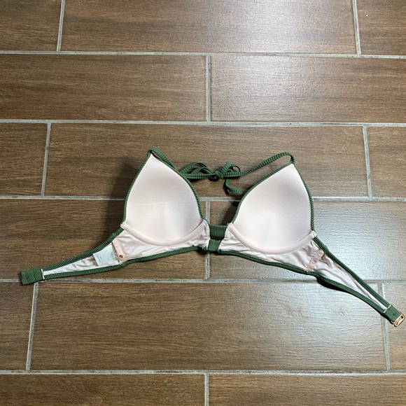 Shade & Shore Dark Green Swim Top - Picture 5 of 8